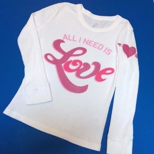 ❤️ Peek Love Waffle Top Size Small (4/5)